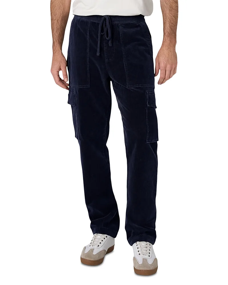 Cotton Blend Corduroy Cargo Joggers by Liverpool Los Angeles