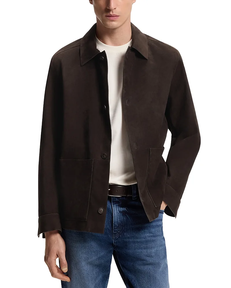 C-Mandrian Leather Jacket by Boss