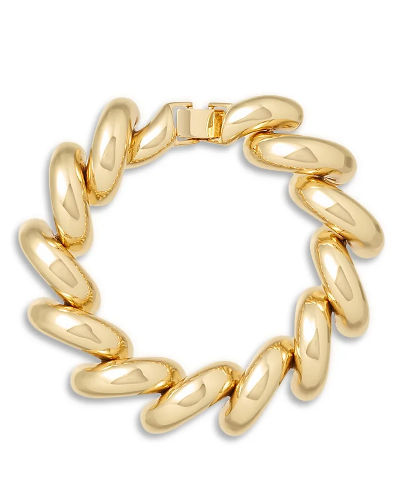 The Comma Puffy Link Bracelet by Roxanne Assoulin