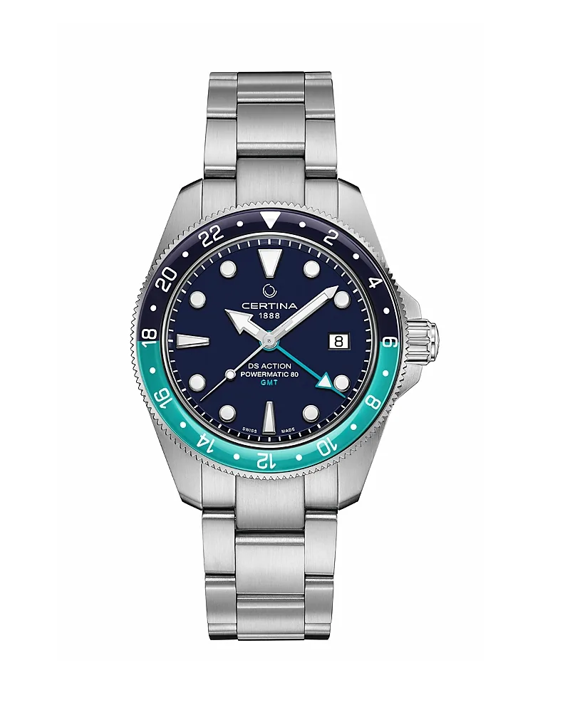 Ds Action Gmt Watch, 41mm by Certina