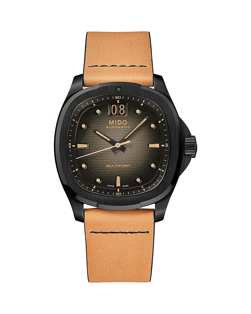 Multifort Tv Big Date Watch, 39.2mm x 40mm by Mido