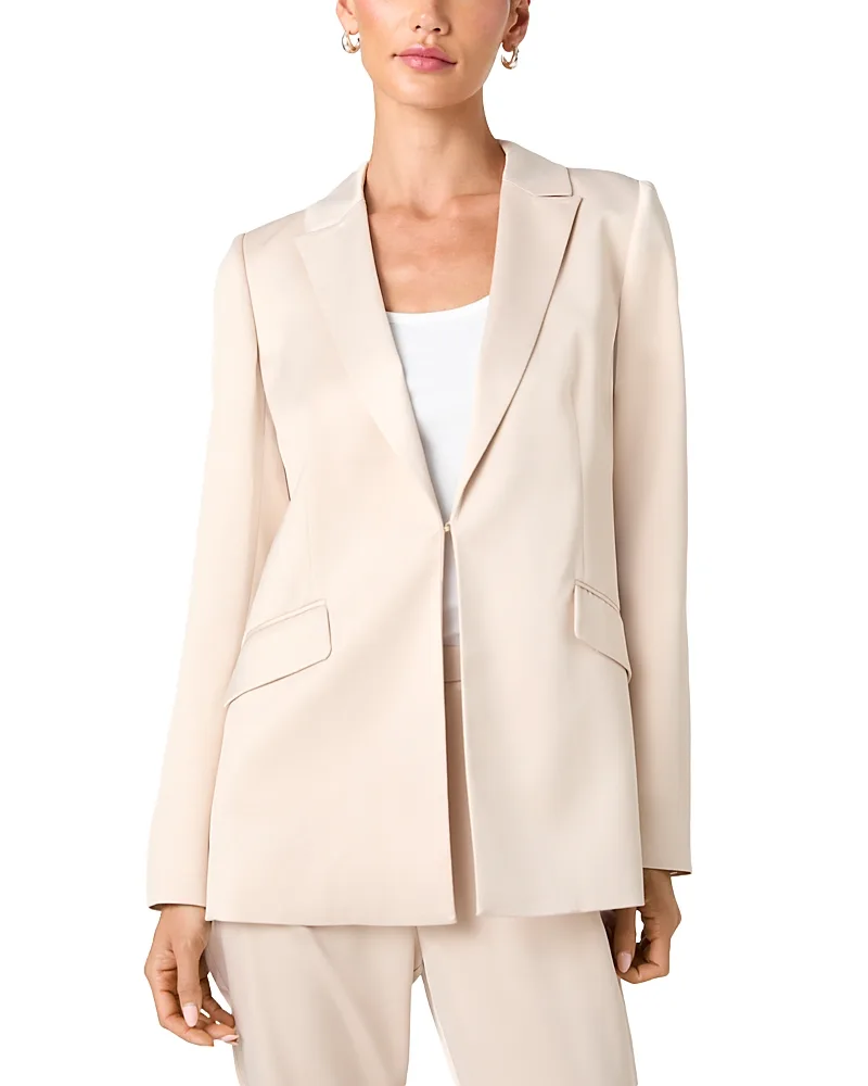 Maelys Stretch Satin Blazer by French Connection