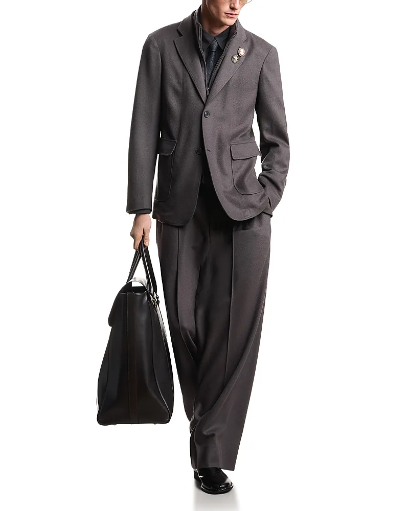 Emporio Armani Magnet Wool & Cashmere Blazer by Armani