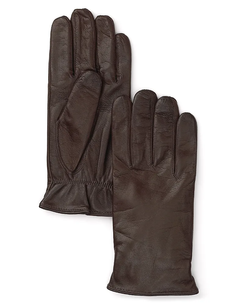 Cashmere Lined Leather Gloves