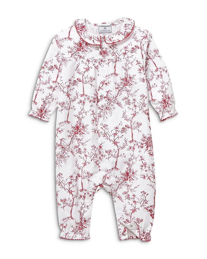 Madeline Twill Toile Romper by Petite Plume