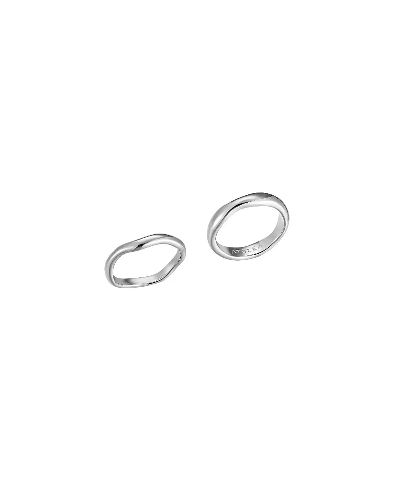 Gemini Stackable Rings by Atolea