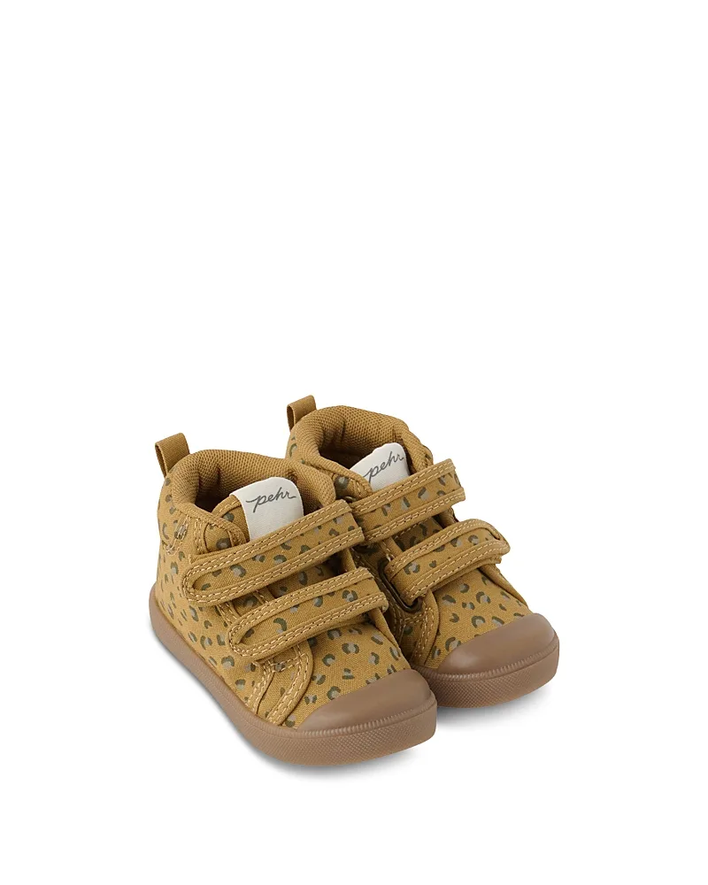 Field Trip Spotted Canvas High Top Sneakers by Pehr