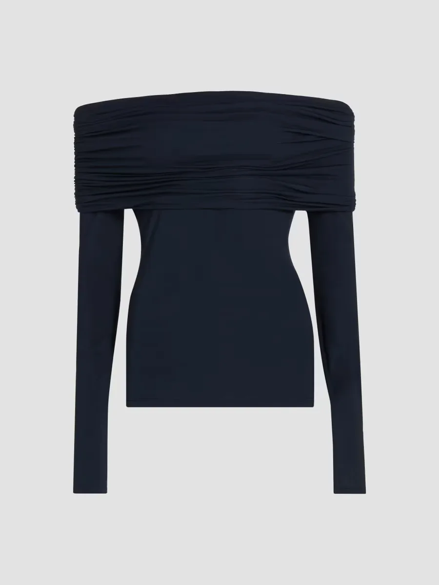 Adeline Jersey Off-Shoulder T-Shirt by A.L.C.