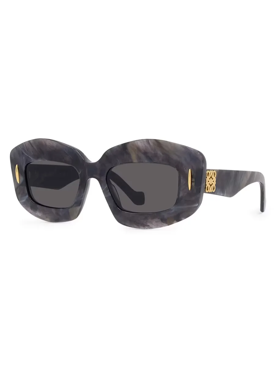 49MM Rectangular Sunglasses