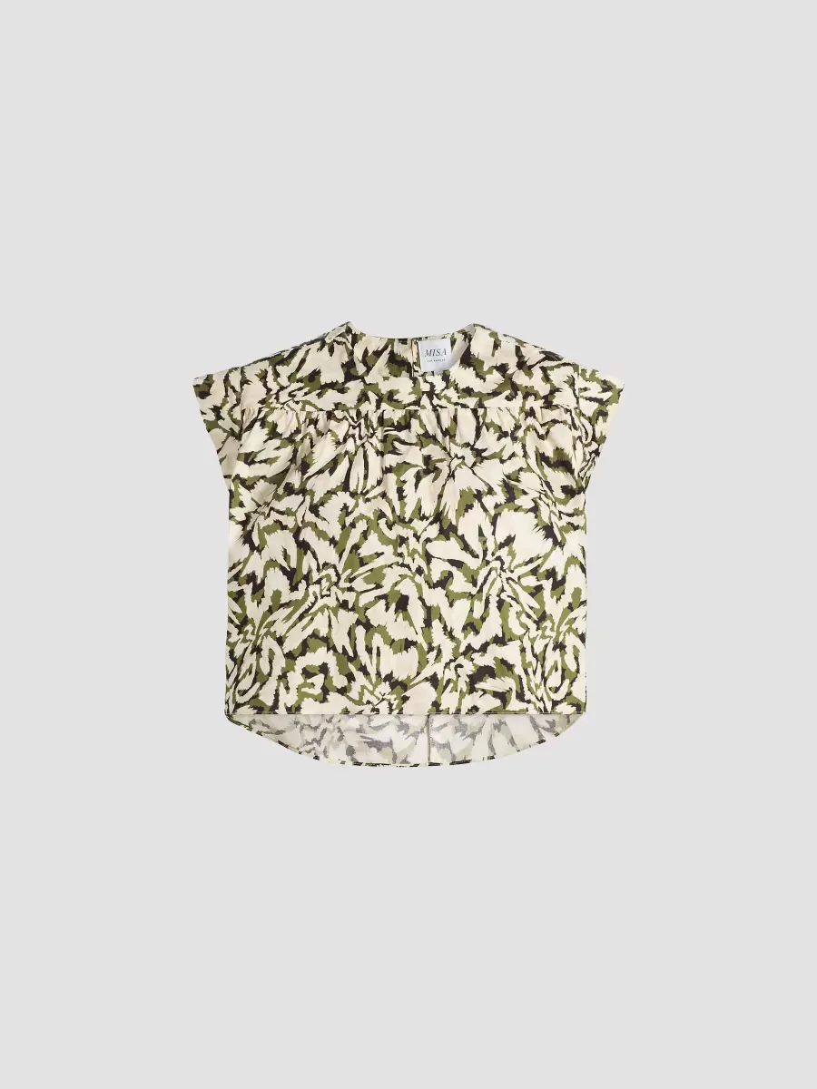 Alina Floral Crop Top by Misa
