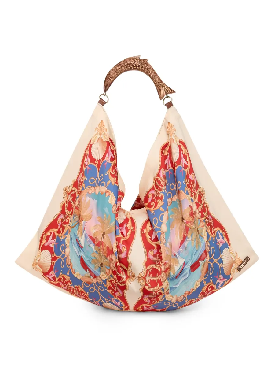 Satin Scarf Medium Bag by FARM Rio