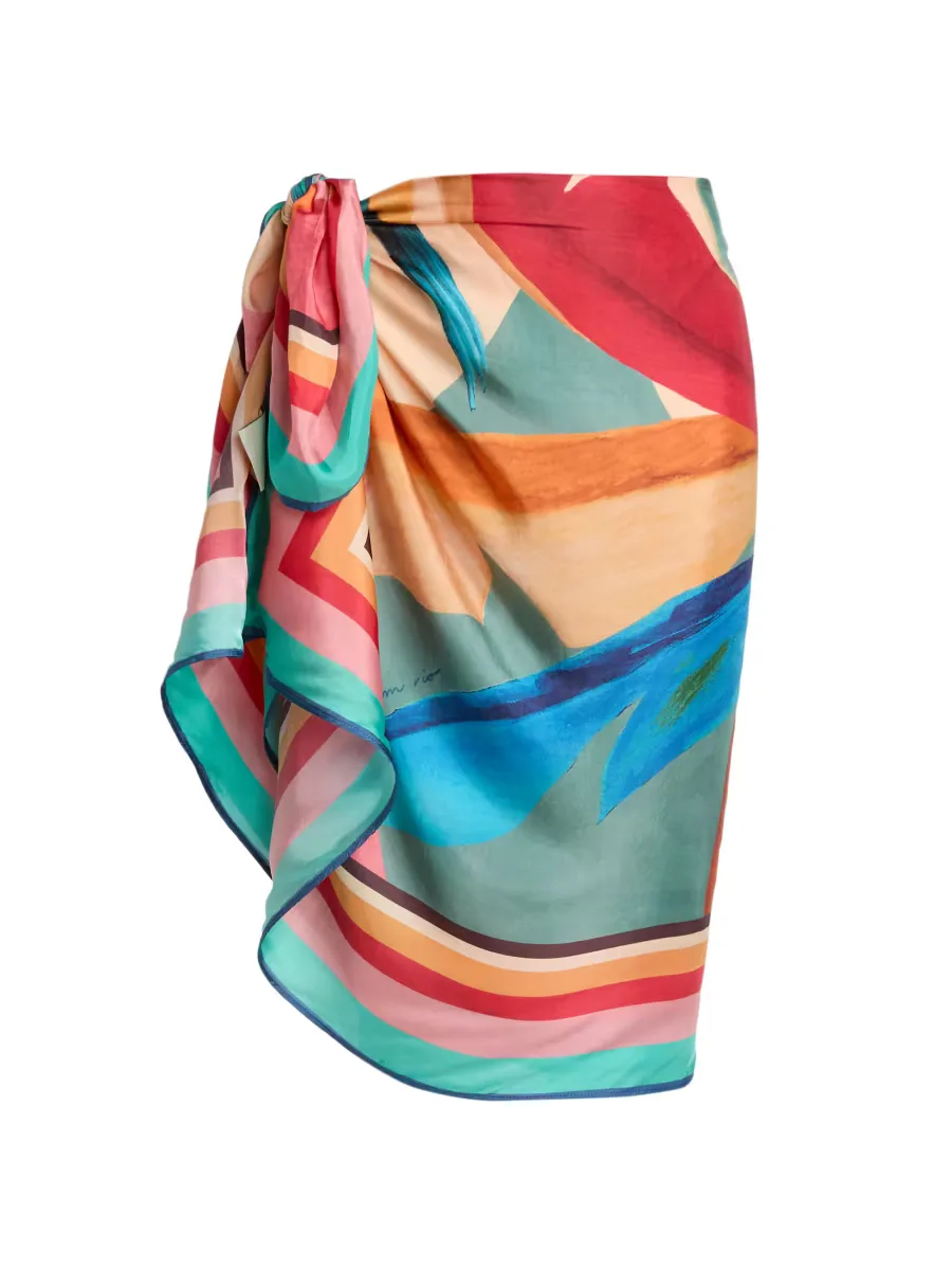 Atlantic Rain Forest Printed Sarong by FARM Rio