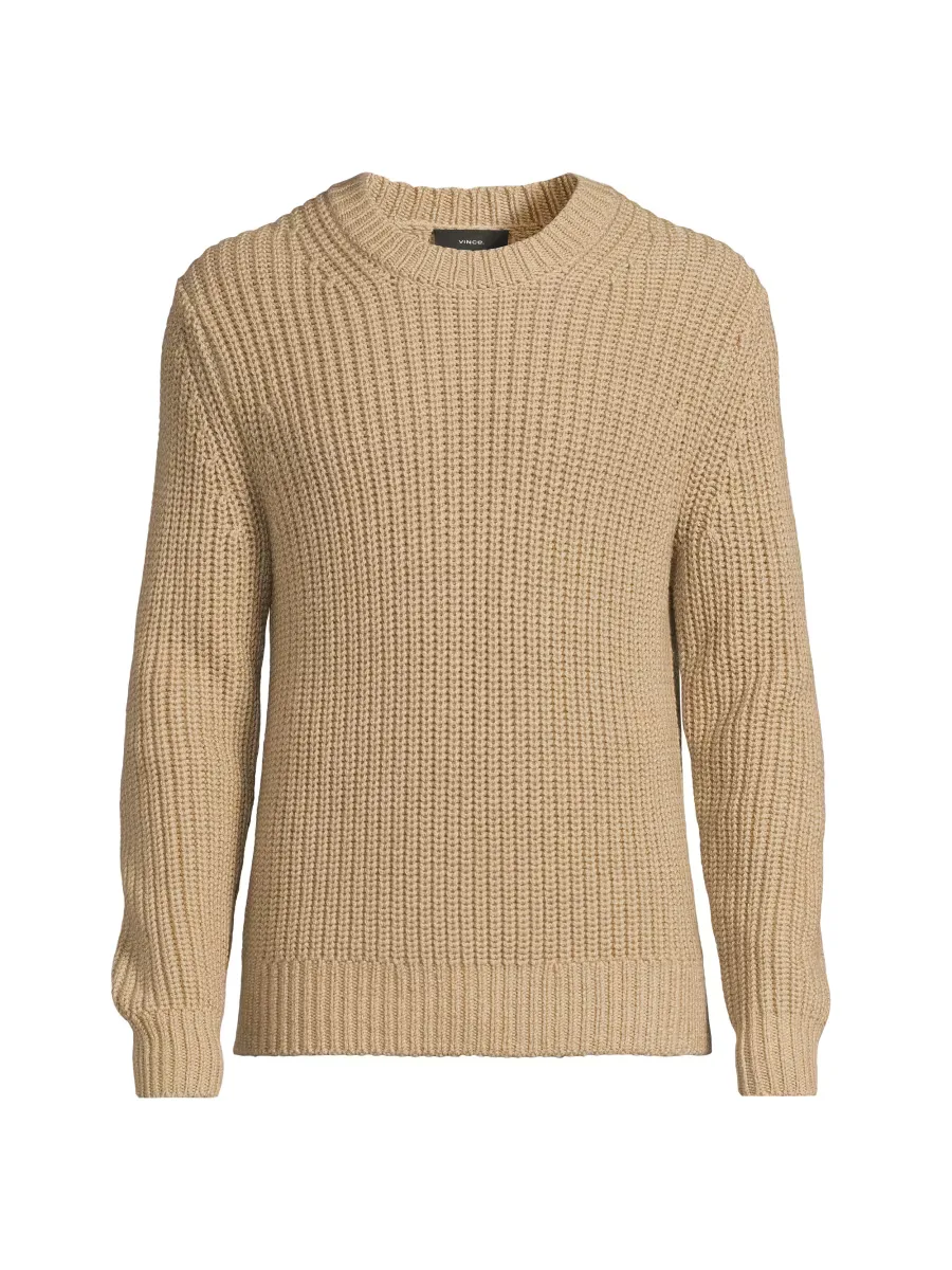 Utility Shaker Crewneck Sweater by Vince