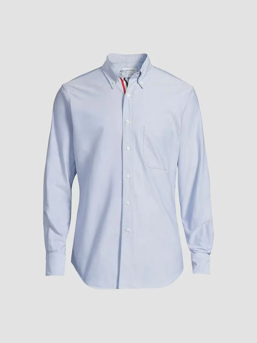 Classic Cotton Oxford Shirt by Thom Browne