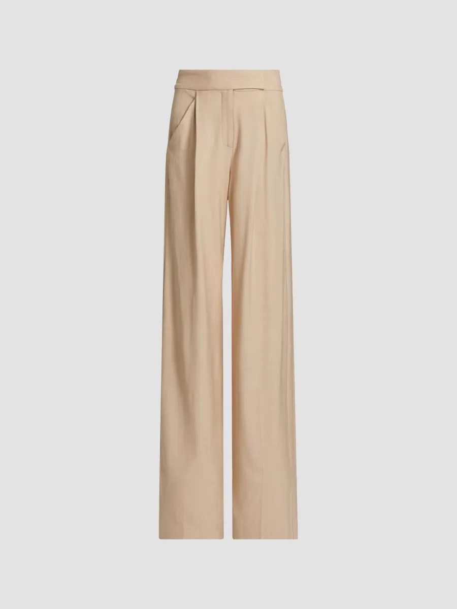 Marbeau High-Rise Pants by Veronica Beard