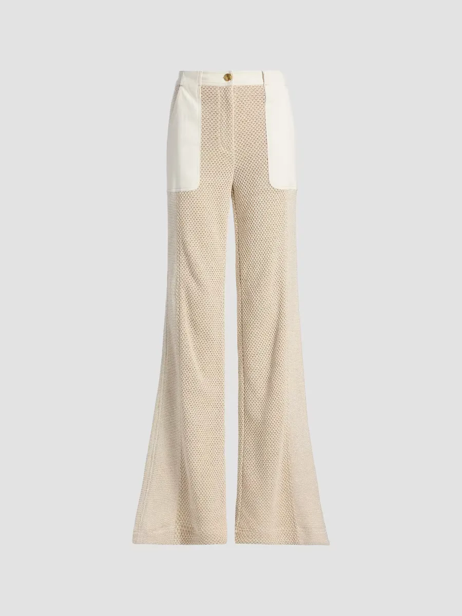 Jaime Cotton-Blend Net Pants by Ramy Brook
