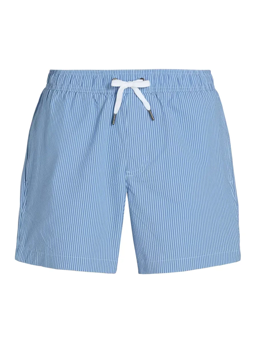 Tonal Microstripe Swim Shorts by Saks Fifth Avenue