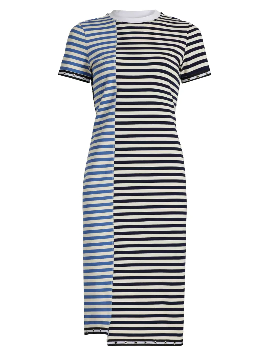 Multi-Stripe T-Shirt Dress by 3.1 Phillip Lim