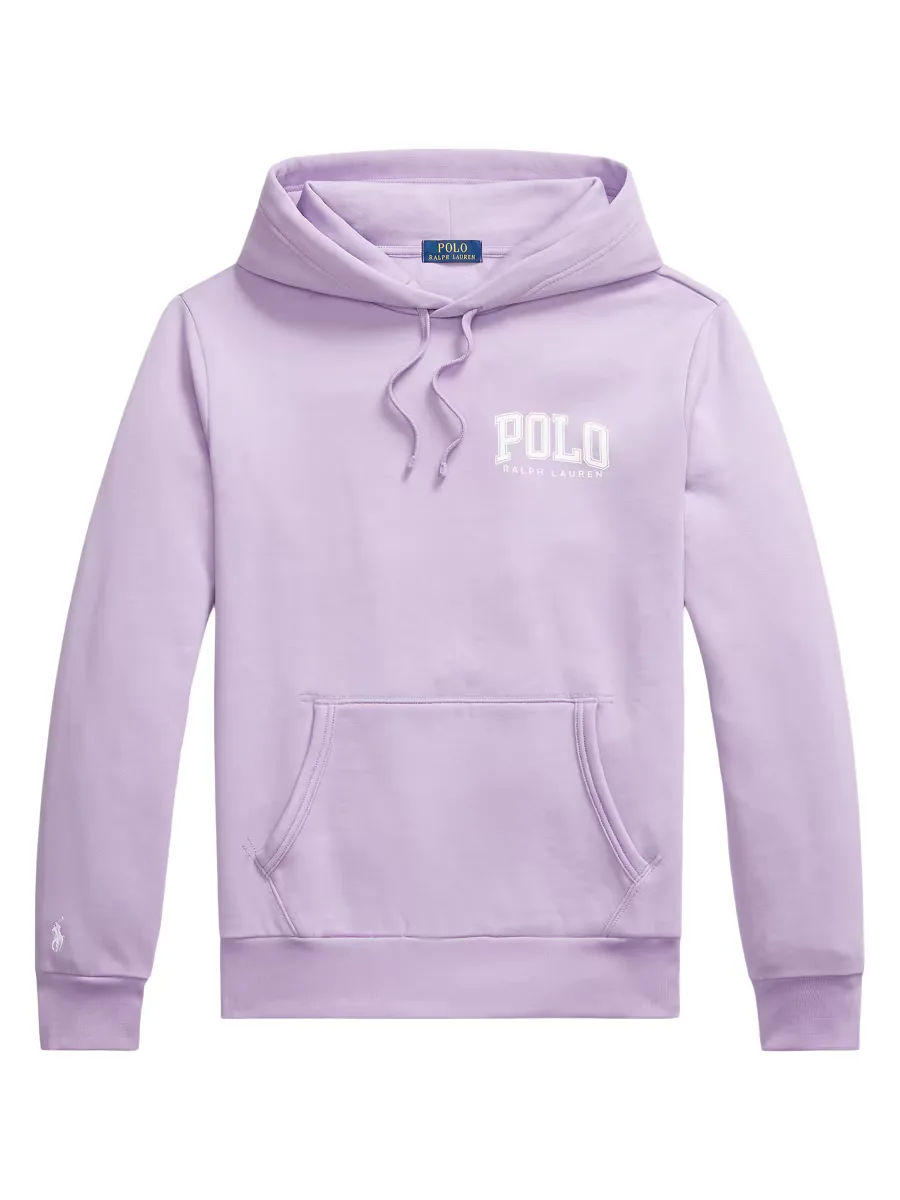 Logo Cotton-Blend Fleece Hoodie by Polo Ralph Lauren