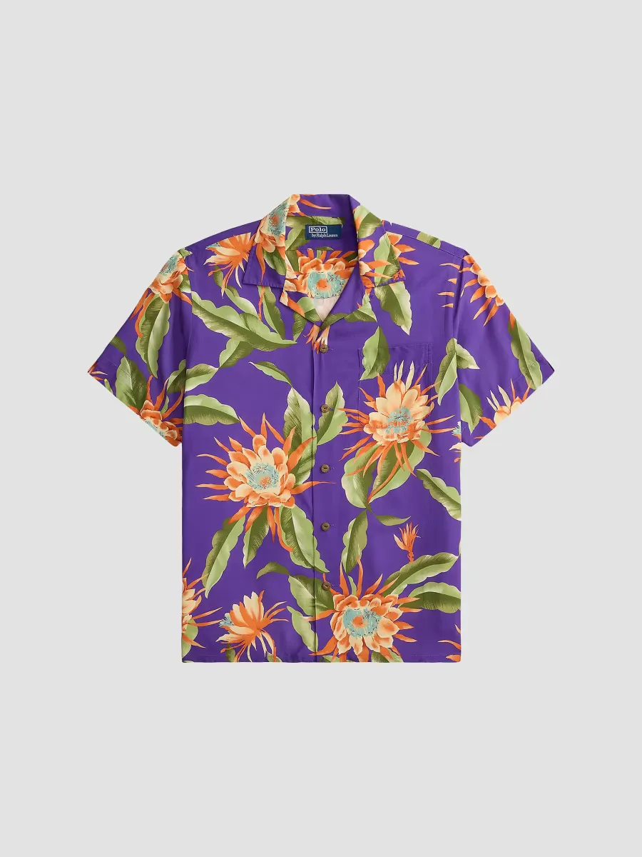 Tropical Floral Print Short-Sleeve Shirt by Polo Ralph Lauren