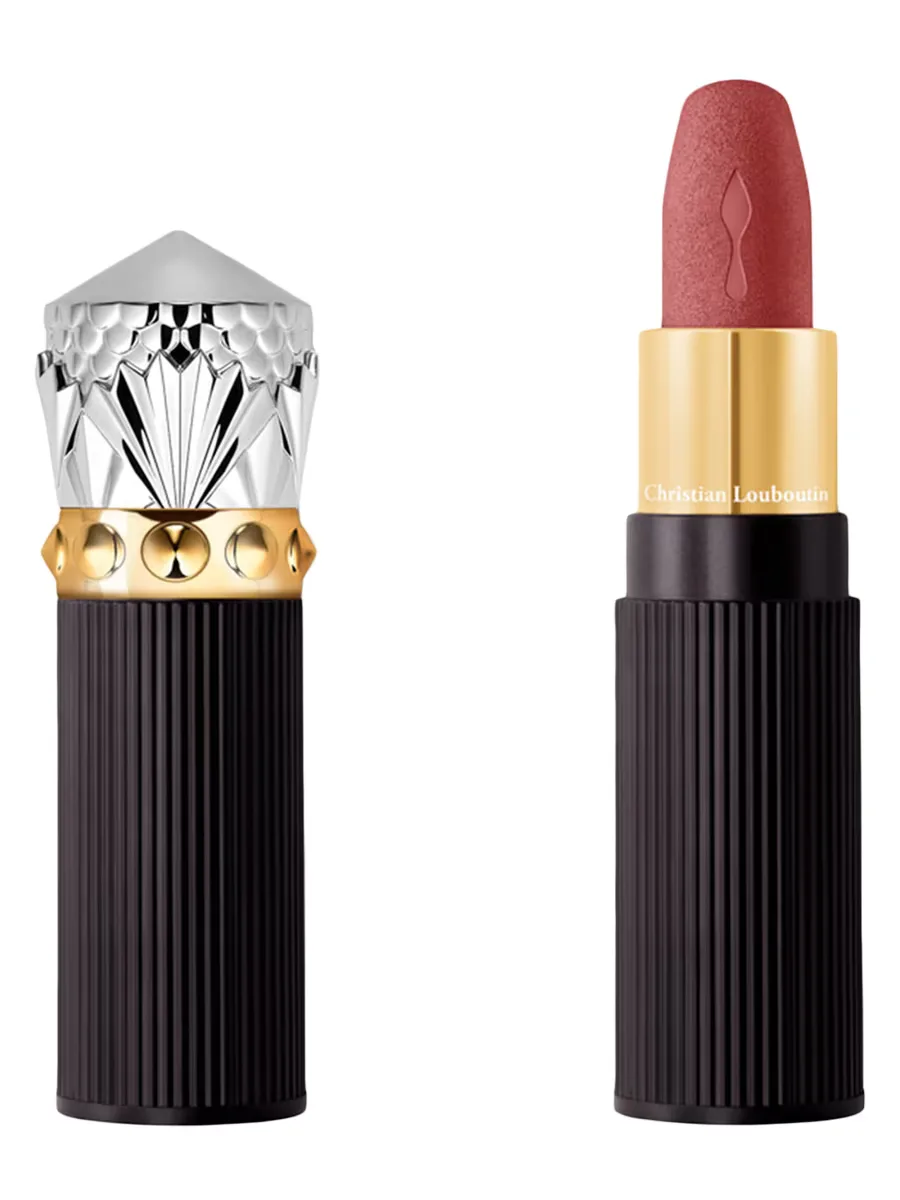Rouge Louboutin Velvet Matte on the Go Lipstick - Bare Rococotte 013M by Christian Louboutin