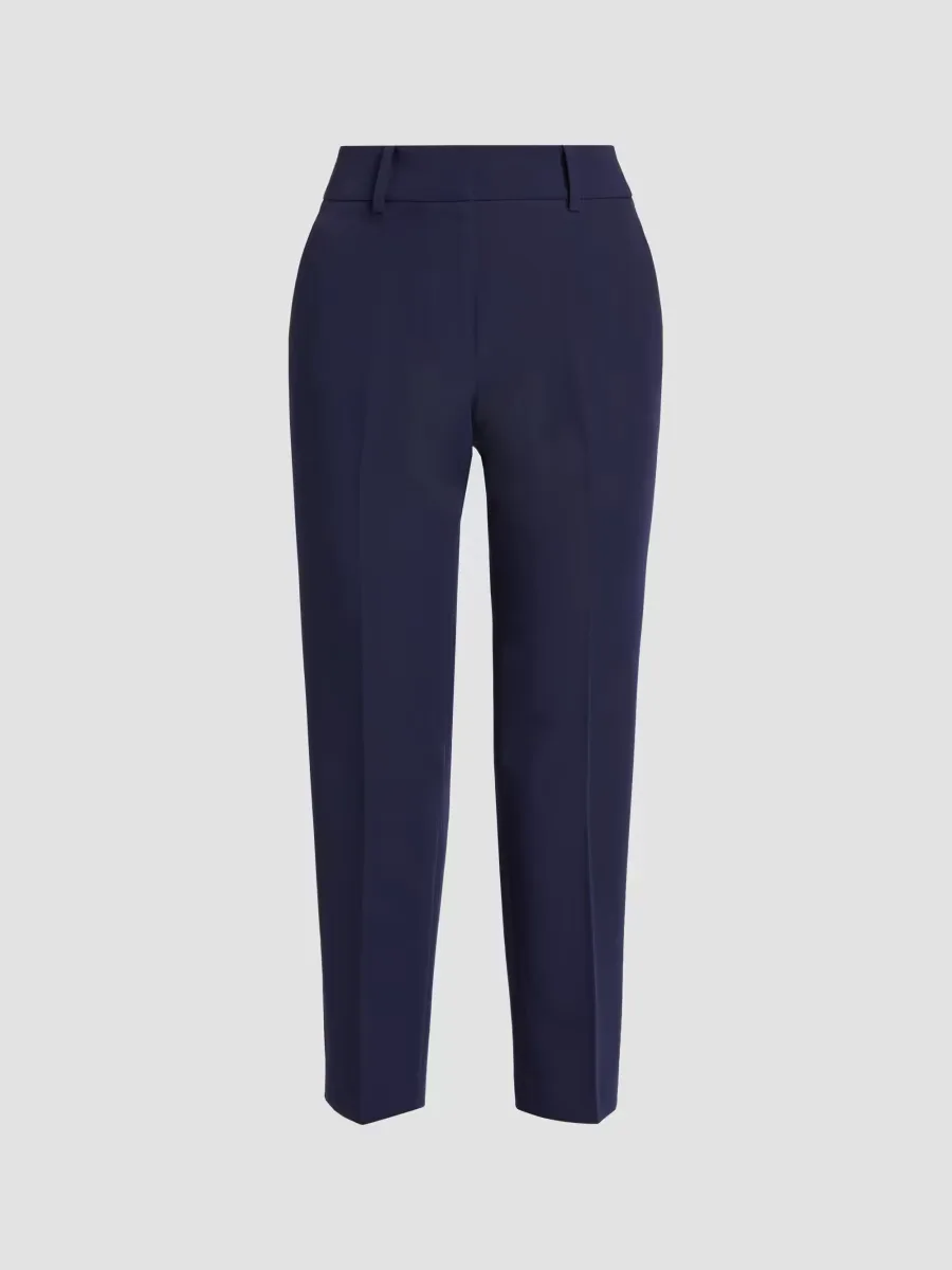 Nicola Cady Slim-Fit Pants by Milly