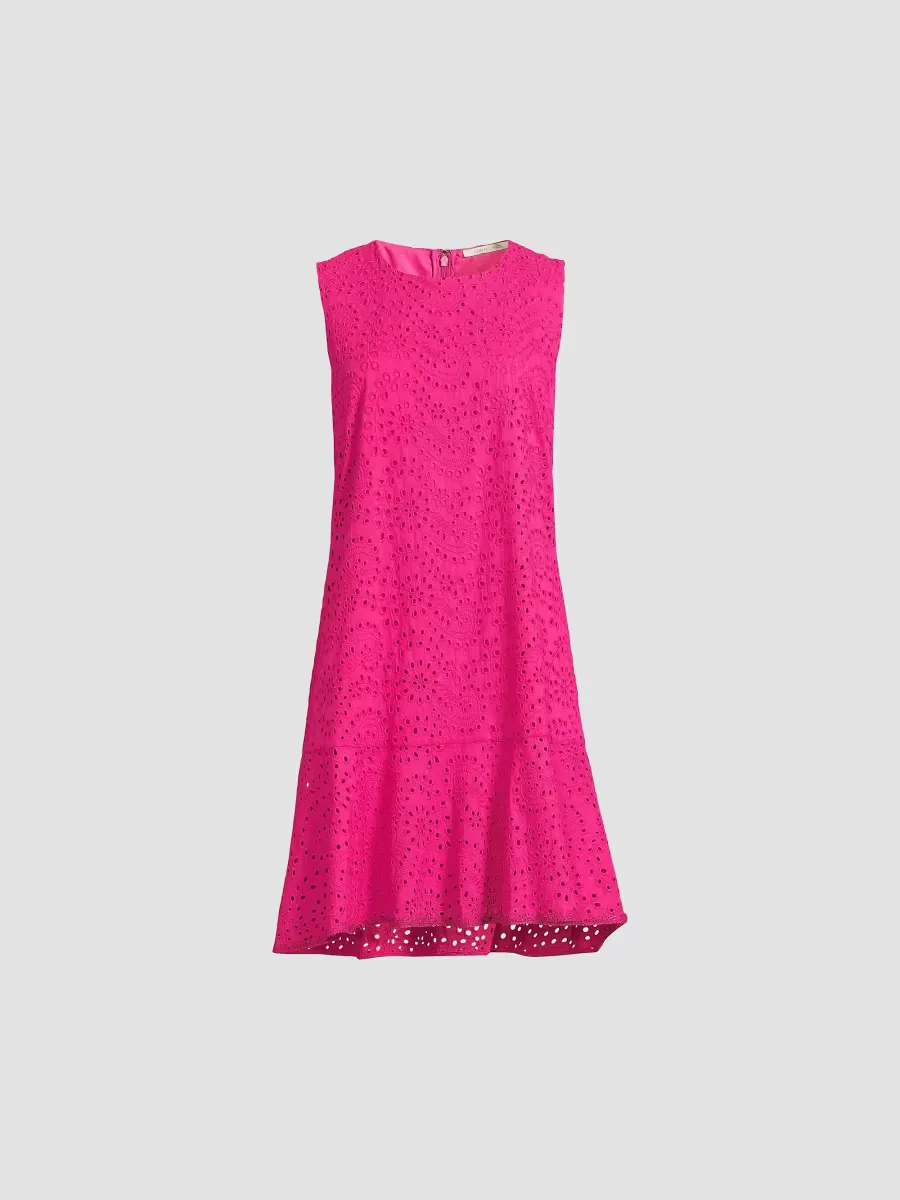 Leora Cotton Eyelet Shift Dress by Kobi Halperin