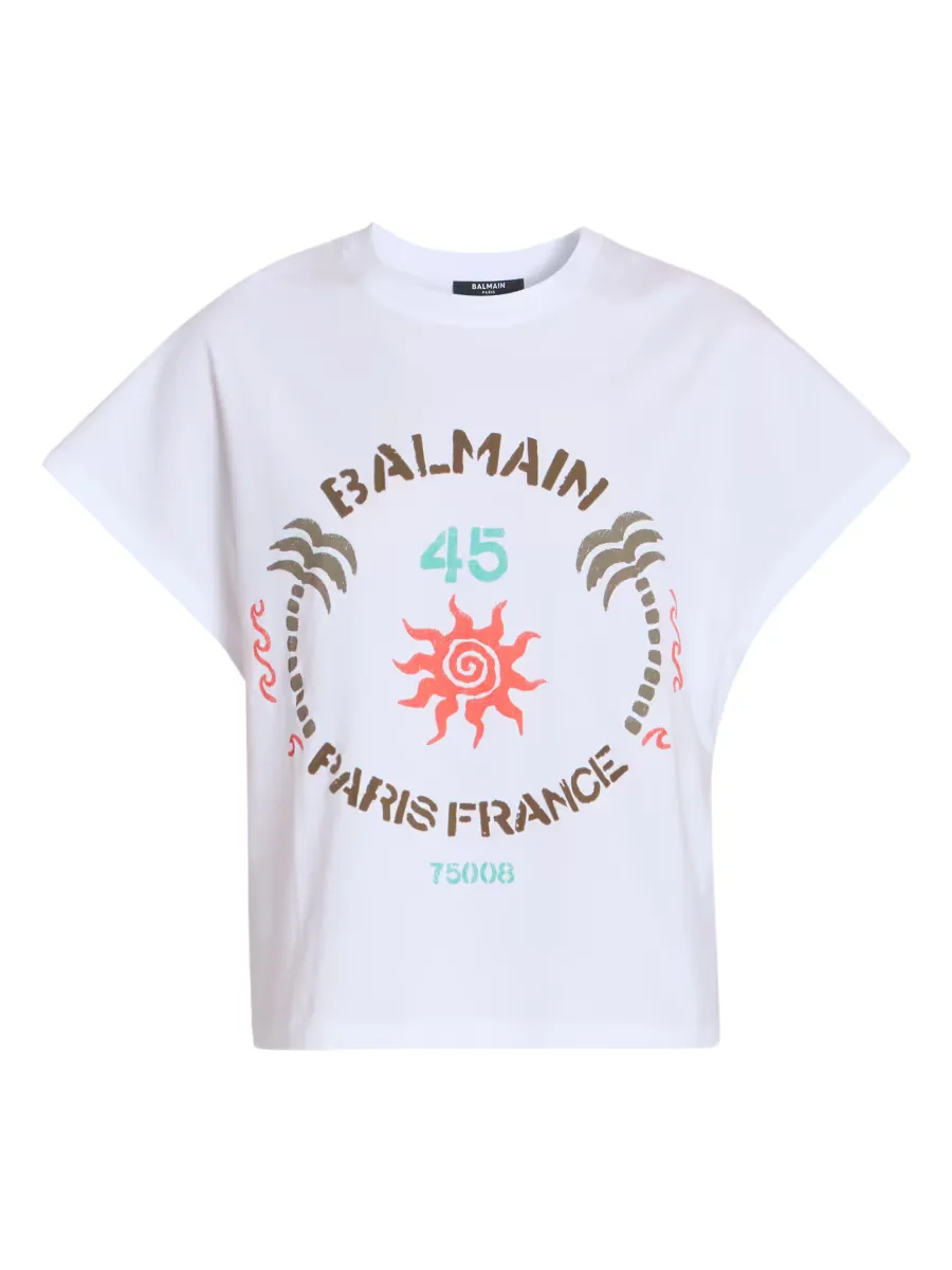 Balmain Club Cotton T-Shirt by Balmain