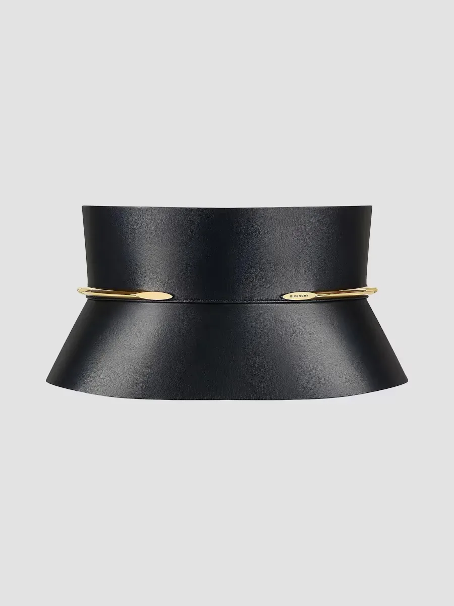 Pinch Corset Belt in Nappa Leather by GIVENCHY