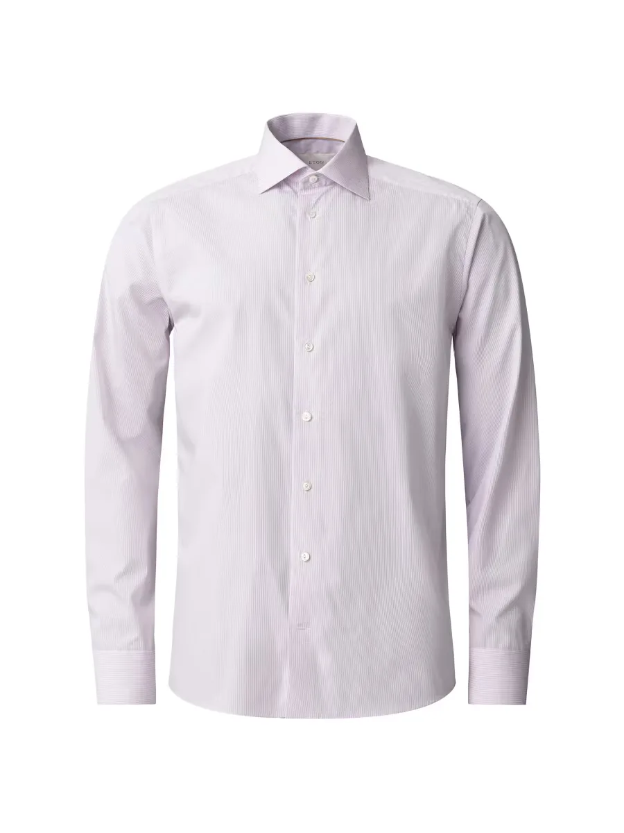 Contemporary-Fit Elevated Stripe Shirt by Eton