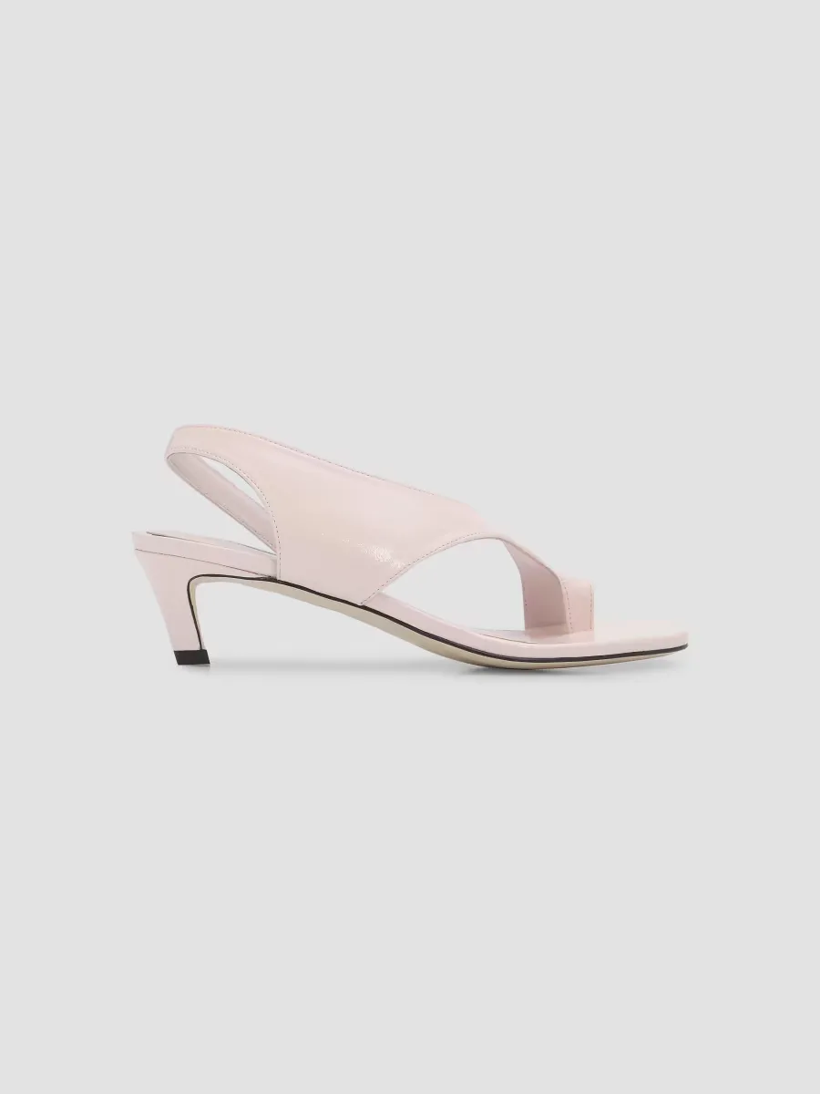 35MM Leather Slingback Sandals by Totême