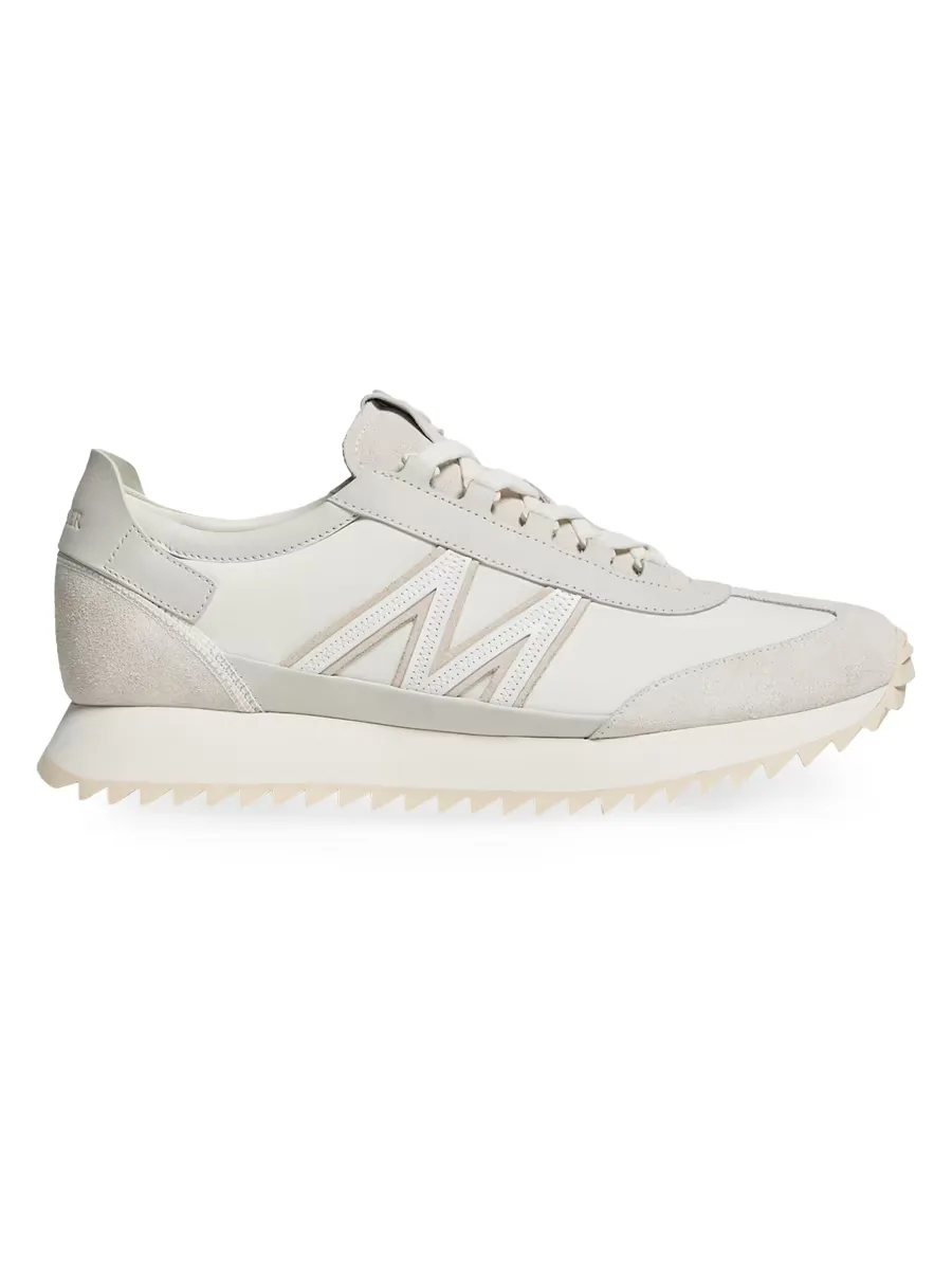 Pacey2 Sneakers in Suede & Nubuck by Moncler