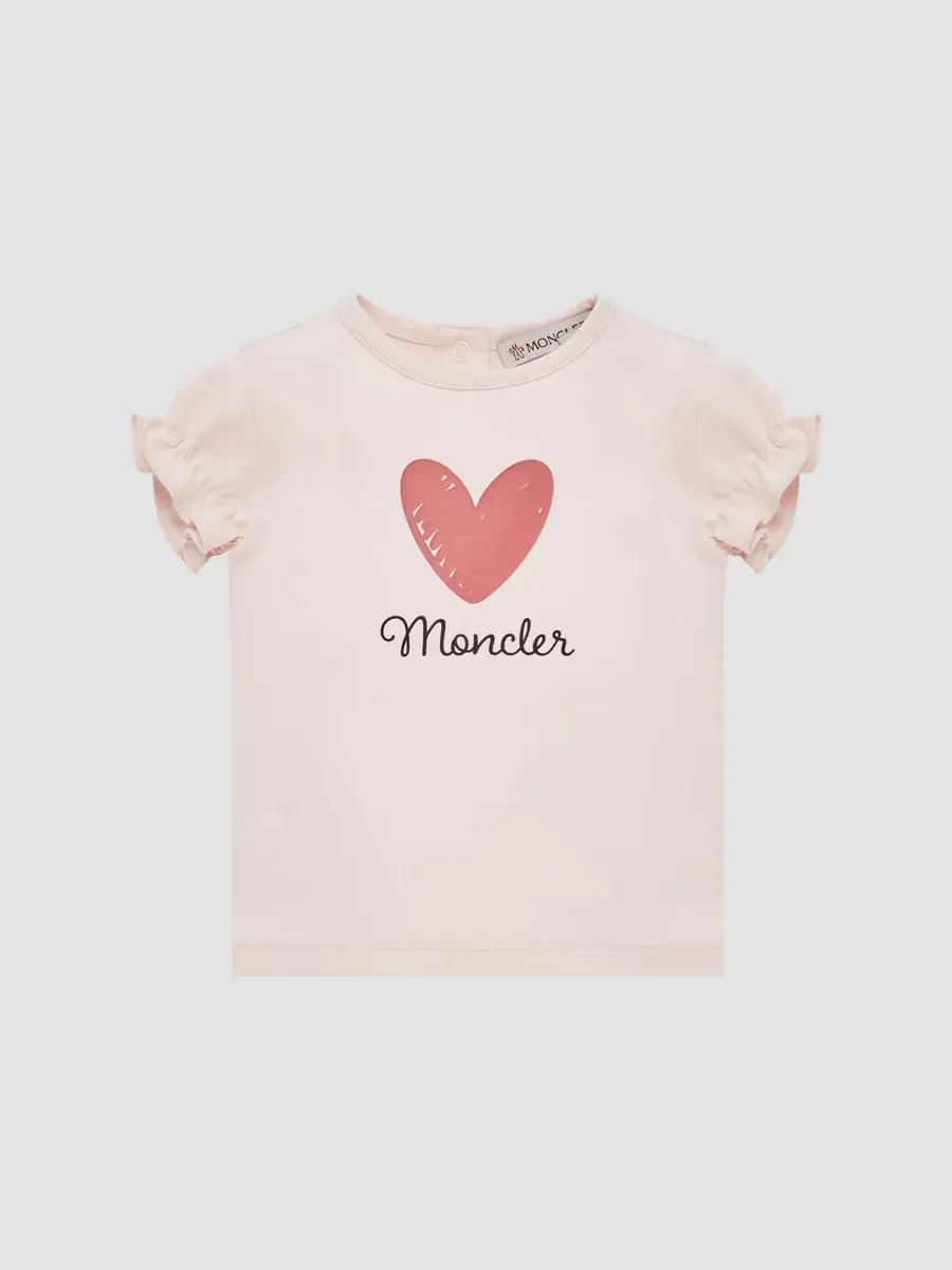 Crewneck T-Shirt in Cotton by Moncler