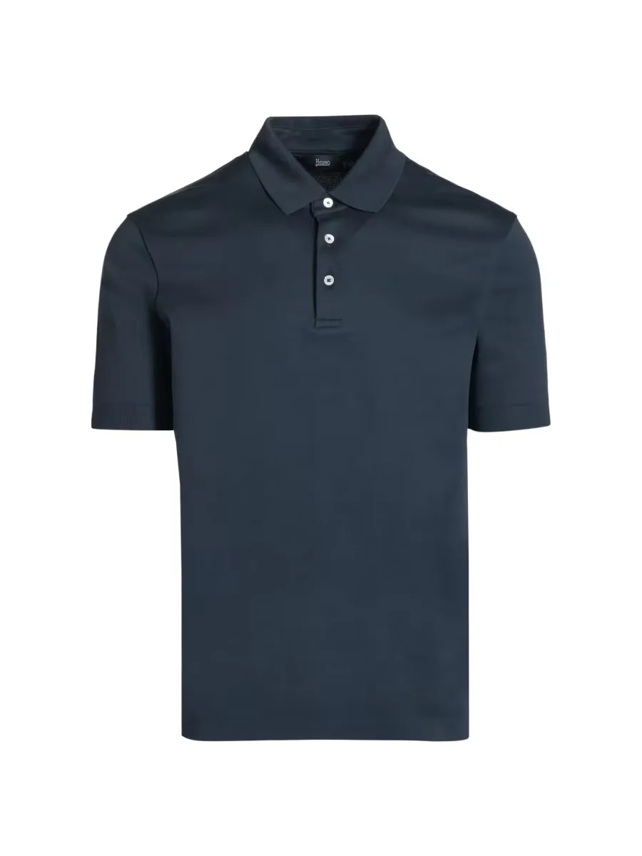 Cotton Polo Shirt by Herno