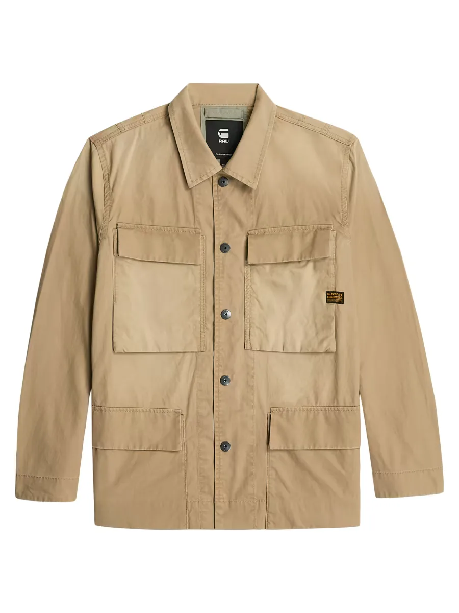 Utility Cotton Overshirt by G-Star