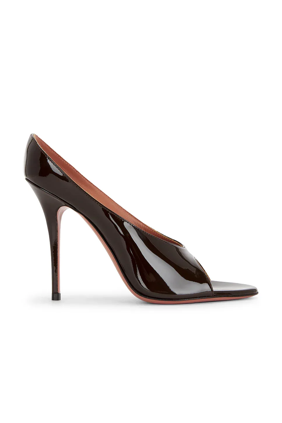Anok 105 Patent Slipper Mule by Amina Muaddi
