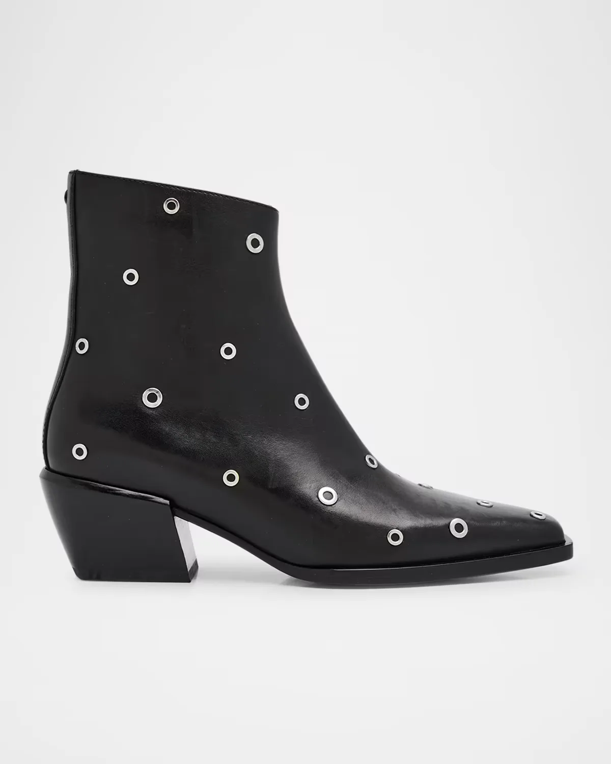 Joni Grommet Leather Ankle Booties by rag & bone