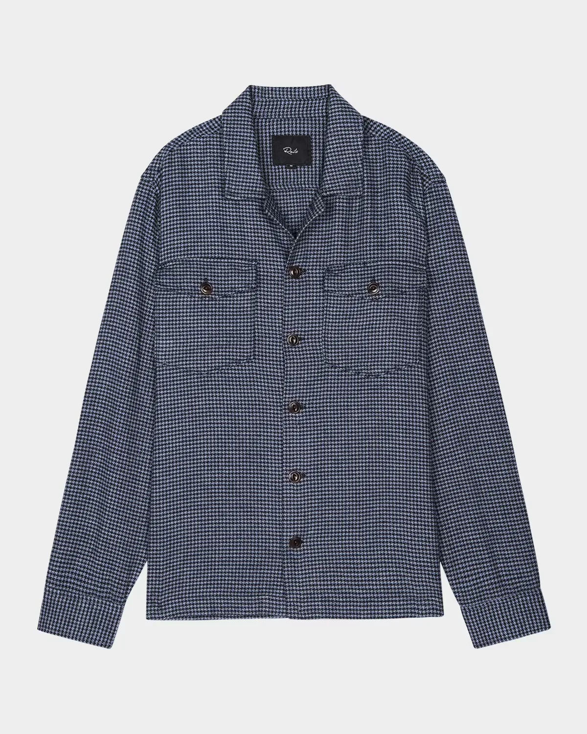 Kerouac Micro-Houndstooth Overshirt by Rails