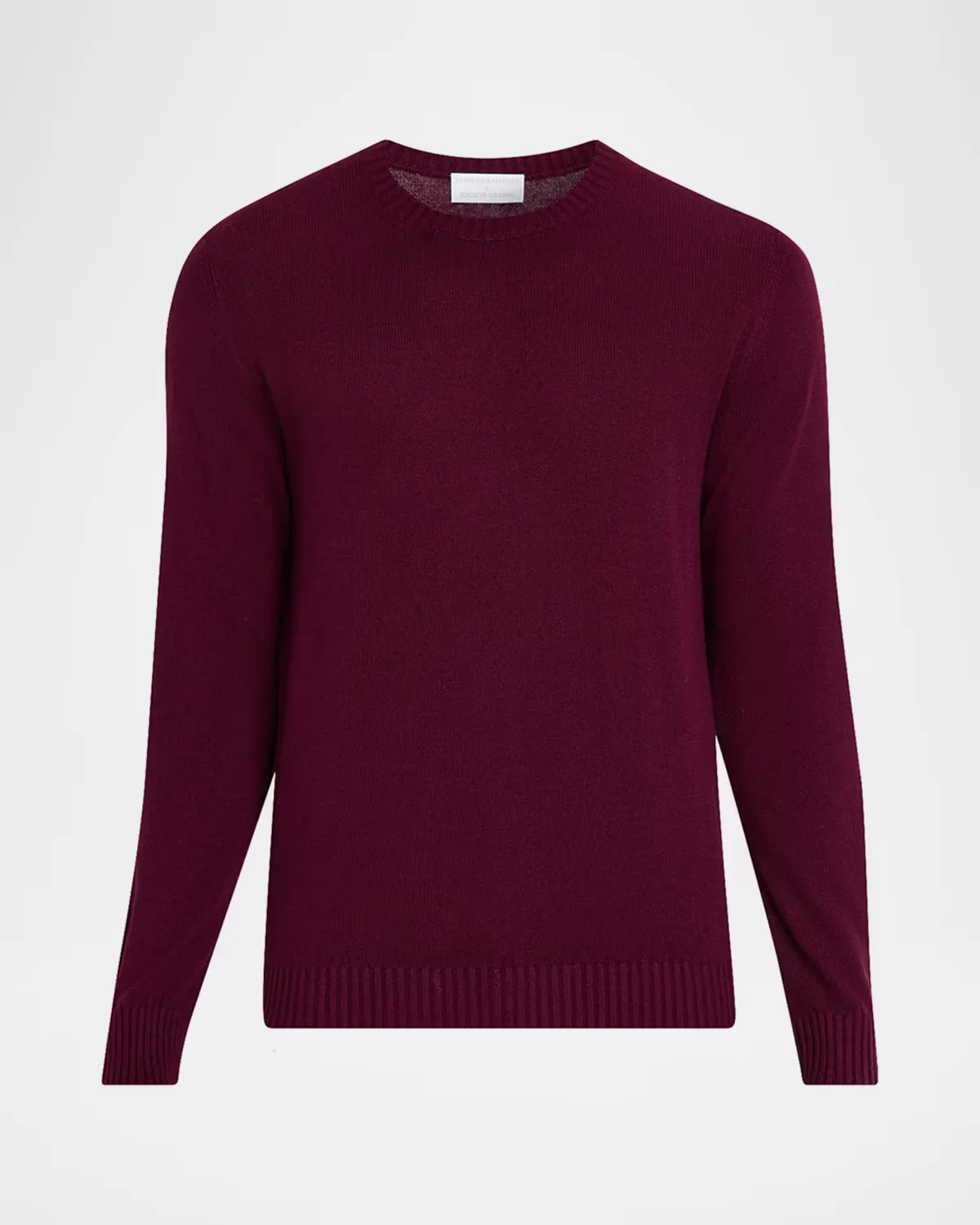Silk and Cashmere Crewneck Sweater by Anderson & Sheppard