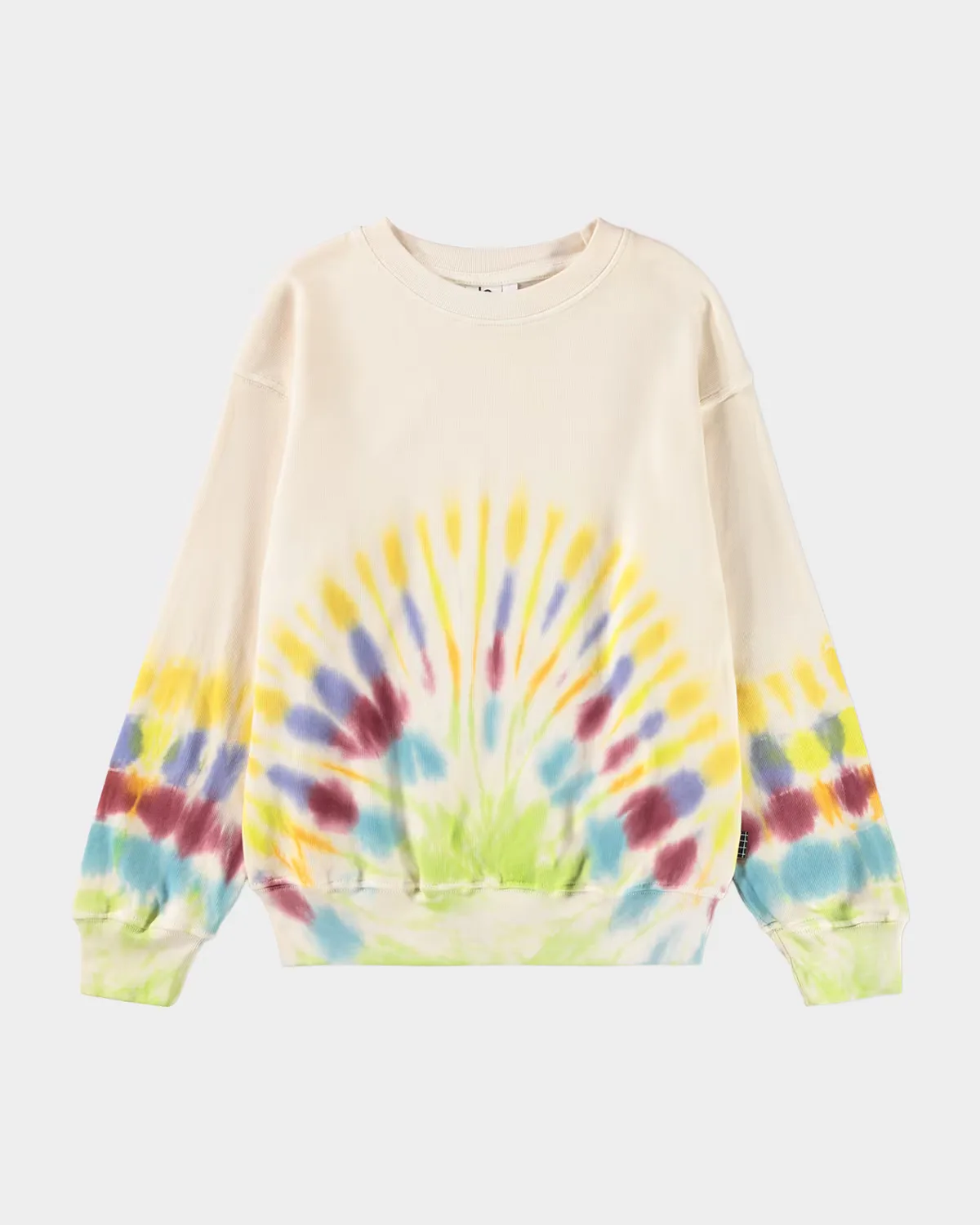 Memphis Tie-Dye Organic Cotton Sweatshirt by Molo