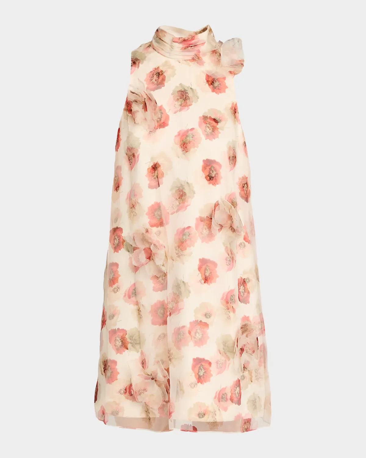 Sleeveless Floating Poplin Mini Dress by Cinq  Sept