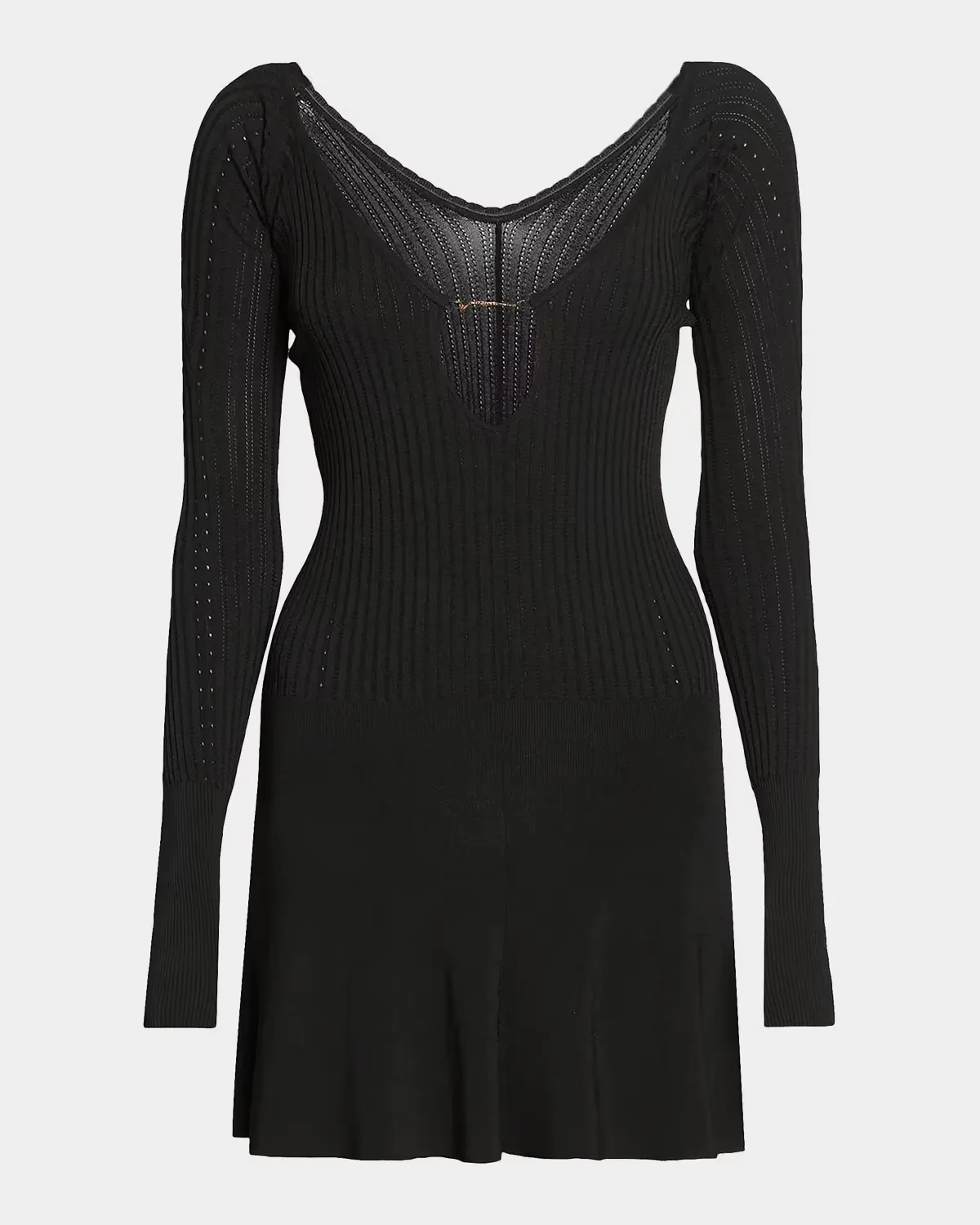 Pralu Logo Hardware Minidress by JACQUEMUS