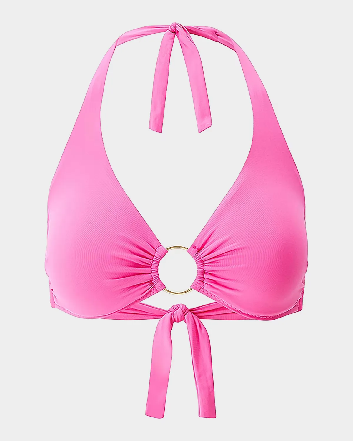 Brussels Underwire Halterneck Bikini Top by Melissa Odabash