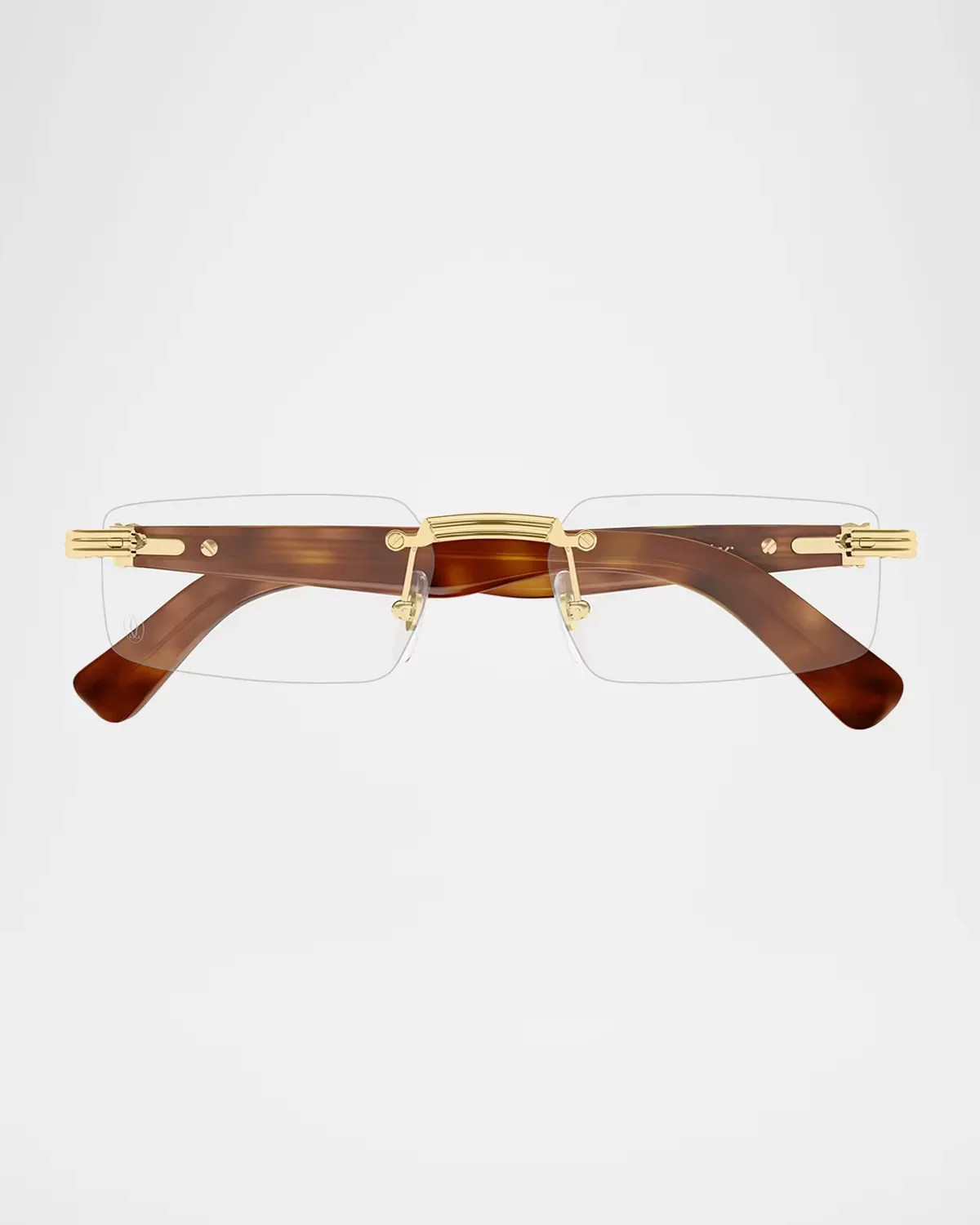 CT0537O Premiere De Cartier Metal Rectangular Optical Glasses