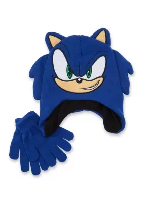 Sonic the Hedgehog 2-Piece Hat Set by Sonic the Hedgehog