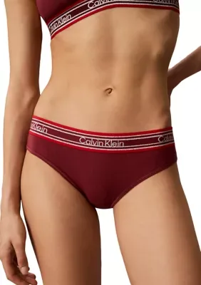 Icon Retro Stripe Bikini Panty by Calvin Klein