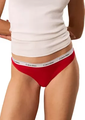Modern Logo Thong by Calvin Klein