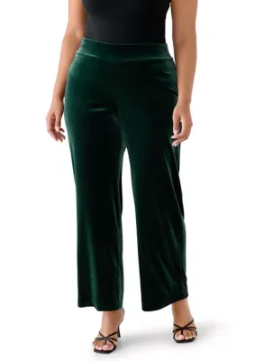Pull on Wide Leg Trousers by Anne Klein