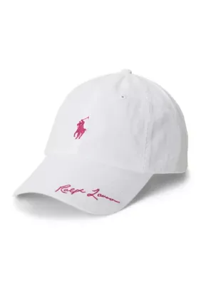 Pony Twill Ball Cap by Polo Ralph Lauren