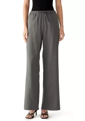 Pull-On Wide Leg Trousers by Vanilla Star
